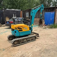 Mini Excavadora Kubota U17 Usada, Original en Buenas Condiciones