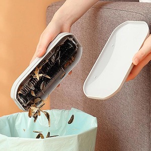 Brosse à poussière pour <span class=keywords><strong>tapis</strong></span>, balayette à miettes en plastique pour table de chevet, nettoyeur de poils d'animaux, rouleau adhésif anti-peluches pour vêtements - Product Image 3