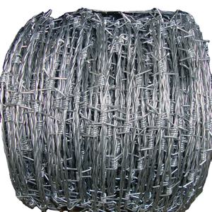 फैक्टरी बिक्री गर्म डूबा जस्ती कंटिया तार खेत की बाड़ जाल रोल 10 गेज 12 14 गेज 100 मीटर 500M 25kg 50kg कांटेदार तार - Product Image 2