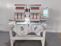 Machine à broder à plat de précision supérieure pour le cuir et le denim, idéale pour les ateliers d'impression et les commerces de détail