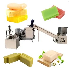 Automatic Solid Soap Bar Making and Packing Machines Soap Grinding Machine Engine New New Product 2020 Manufacturing Plant 500