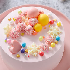 Directo de fábrica, venta al por mayor color comestible moldeado dulces perlado 2mm colorido nonpareils en 85g botella para pastel cupcake macar - Product Image 5