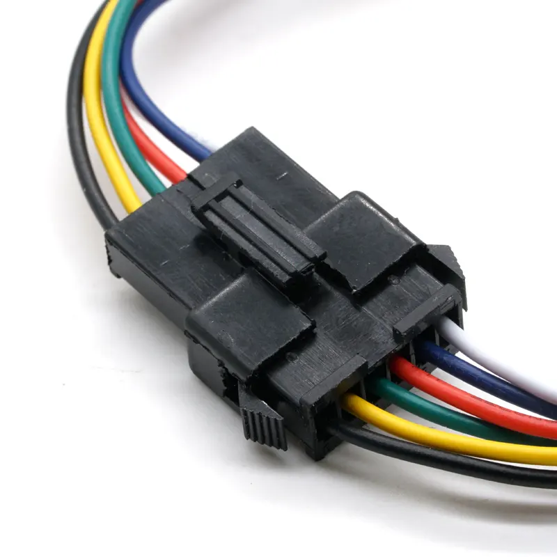 Connector Cable Customize Male To Female JST SM2.54 Pitch 2P Terminal Connector Wire Cable Harness