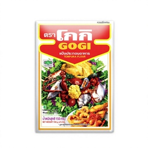 Harina <span class=keywords><strong>Gogi</strong></span>, Mezcla Popular Tailandesa para Tempura Crujiente con Harina de Trigo en Agua Fría, 150G. 500G. 1 kg. - Product Image 1
