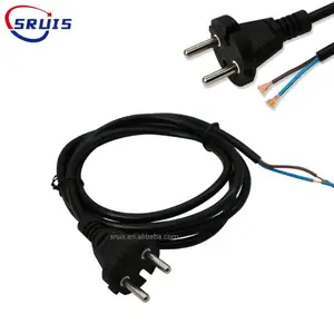 2.5A 250V Schuko European Vde Standard Ac Cable Extension 3Pin Clover Leaf Eu Euro 3 Prong To 4 Iec C5 Y Splitter Power Cord