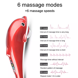 Máquina de masaje de delfín de percusión, nuevo diseño de alta calidad, martillo de masaje corporal manual infrarrojo, 2023 - Product Image 4