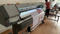 Impresora eco-solvente de gran formato de 1,2 M, 1,3 m, 1,6 M, 1,8 m, 2,0 m, 2,5 m, 3,2 m, con impresora publicitaria Xp600/i3200 de gran formato