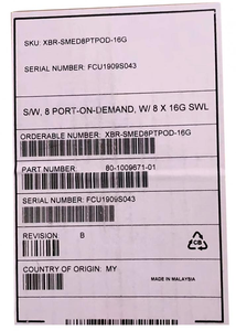 ใบอนุญาต Xbr-smed8ptpod-16g ผ้าสำหรับการจัดเก็บระบบเครือข่าย San24b สวิตช์ Xbr-smed8ptpod-16g 6ช่อง Xbr-smed8ptpod-16g 8พอร์ต - Product Image 3