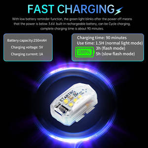 <span class=keywords><strong>STARTRC</strong></span> Lumière stroboscopique clignotante de 5 kilomètres pour drones DJI <span class=keywords><strong>Avata</strong></span> 2, lumière nocturne extérieure RGB pour accessoire de drone DJI Mini 4K - Product Image 4