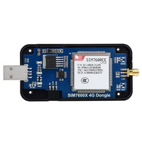 Module Internet 4G USB DONGLE pour Raspberry Pi 4B/3B+, carte d'extension de communication réseau 4G de qualité industrielle pour transmission de données