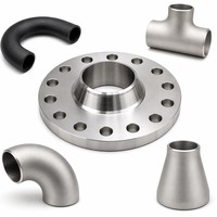 Кованые фитинги из нержавеющей стали SS304/316 с резьбой, класс 3000, ASTM A182: отводы 90°, тройники, крестовины, фланцы SW, NPT, BSPT