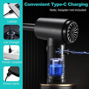 <span class=keywords><strong>Aspirateur</strong></span> de voiture sans fil multifonctionnel avec 10 accessoires, <span class=keywords><strong>aspiration</strong></span> <span class=keywords><strong>puissante</strong></span> de 4500 Pa, <span class=keywords><strong>aspirateur</strong></span> sans fil pour le detailing automobile - Product Image 2