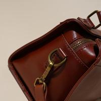 Sac à main carré en cuir de vachette véritable pour femme avec poignée supérieure et bandoulière amovible, vente en gros, logo personnalisé OEM