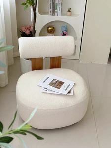 Modern One-Seater <b>Bean</b> <b>Bag</b> Tatami Fabric Upholstered for Bedroom Balcony <b>Garden</b> Lazy Days-Versatile Design - Product Image 1