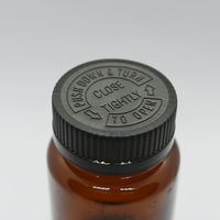 Tapón de Rosca de Plástico Negro a Prueba de Niños de 18mm 20mm 22mm 24mm 28mm 32mm 38mm 44mm 52mm para Botellas de Aceite, Tamaño Personalizable