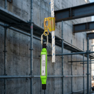 Dispositif de protection antichute EN353-2 : Arrête-corde, absorbeur d'énergie et connecteur de longe pour l'escalade et le sauvetage - Product Image 3