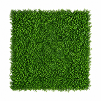 Panneau mural végétal artificiel multi-types Milan Eucalyptus, tapis de gazon vert en plastique pour décoration murale de fond de projet commercial intérieur