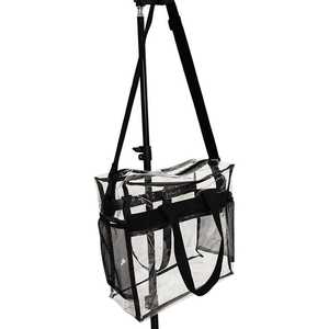 Penggong Transparent PVC Storage Bag Rectangle Dustproof Multipurpose Travel Shoulder Bag - Product Image 1