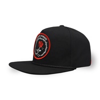 Casquette Snapback Sportive Hip-Hop en Sergé de Coton Brodé avec Logo Personnalisé 6 Panneaux BSCI – Grande Vente