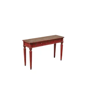 Китайская антикварная прессованная мебель, высокий глянцевый стол для домашней консоли
