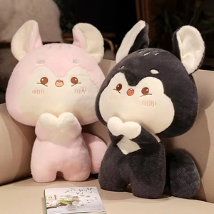 HECION all'ingrosso piccolo scoiattolo imbottito peluche peluche amore pacchetto animale bambola scoiattolo bambini regalo di compleanno bambole per bambini - Product Image 4
