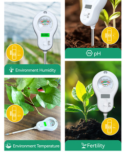 Medidor de Suelo Digital Portátil con Pantalla LCD 6 en 1, Multifunción, Medidor de Fertilidad y PH para el Cuidado de Plantas en Interiores y Exteriores, Jardín y Hogar - Product Image 3