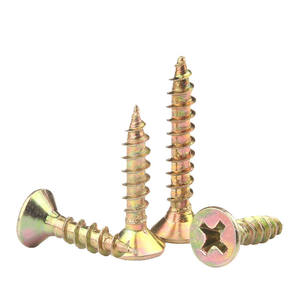 Düz kafa sarı çinko sunta vidalar Phillips çapraz gömme dayanıklı Anti-pas otomobiller için elektronik/makine parçaları - Product Image 6