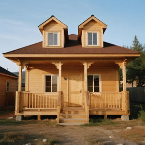 Construcción <span class=keywords><strong>Inmobiliaria</strong></span> Chalet En Bois Habitation Casa prefabricada Casa de madera con cocina Baño para vivir - Product Image 1