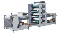 Petite machine d'impression/imprimante automatique à grande vitesse 2 3 4 5 6 8 couleurs rouleau à rouleau flexo pour gobelet en papier, meilleur prix