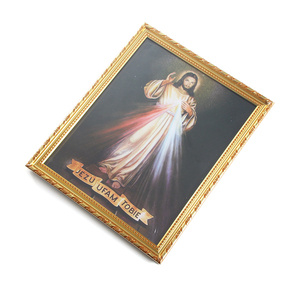 Décoration religieuse de jésus, nouveau cadre d'images tridimensionnel, décoration éducative avec jésus - Product Image 1