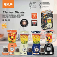 Exprimidor de Frutas Eléctrico 2 en 1 RAF, Exprimidor Automático para el Hogar, Máquina Extractora de Jugos Multiusos