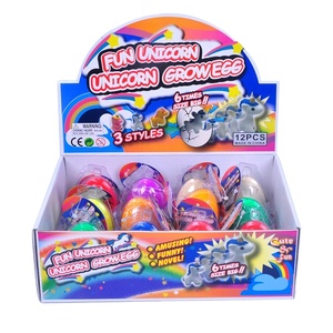 Juego de 3 Surprise Growing Unicorn para incubar huevos de arcoíris, juguetes de agua para niños, colores surtidos, divertidos huevos de <span class=keywords><strong>unicornio</strong></span> para cultivo - Product Image 2