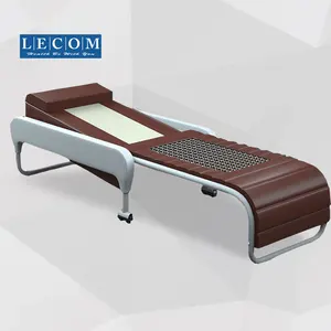 2024 new 3D Electric jade stone full body massage table thermal jade roller massage bed