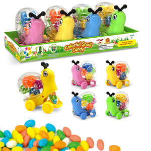 Juqi, Nuevos Dulces con Juguetes, Golosinas Halal y Kosher, Dulces con Juguetes de Caracol Coloridos - Product Image 1
