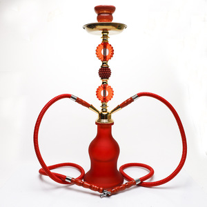 Moderno Set de Cachimba de Metal y Vidrio, Kit Completo <span class=keywords><strong>para</strong></span> Bar KTV, Pipa de Shisha Profesional con Manguera y Accesorios, Logotipo Personalizado, Venta al por Mayor - Product Image 3