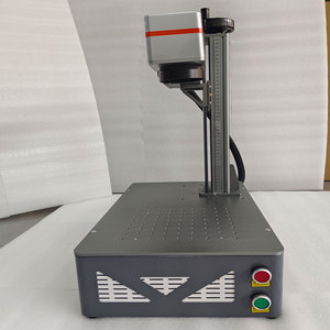 Fiber Laser Engraving Machine for Stone Metal <b>Rubber</b> <b>Plastic</b> 2.5D Deep Marking Serial Number With Rotary Axis High-Precision - Product Image 3