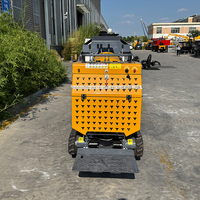 Hochleistungs-Mini-Ketten kipper Kunden spezifischer Crawler Selbst laden der Trommel mischer Maschine All-Terrain Site Dumper Loader zum Verkauf