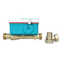 Factory Supply Yuxiang IP68 Threaded Ultrasonic Water Meter 2.5M3/H Flow Rate 2-Year Warranty Brass/Copper Material Pulse