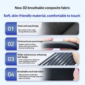 Cintura di Supporto Lombare Ergonomica Bionica a Doppia Fascia, Tessuto Traspirante per Allineamento Spinale e Sollievo dalla Fatica Muscolare - Product Image 5