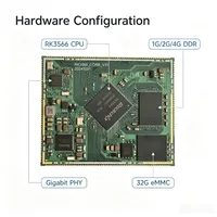 Nouveau module de carte mère TM-CM3 RK3566 avec design à trous de 200 broches, 4 Go DDR, 32 Go EMMC intégré, Gigabit, pour ordinateur de bureau open source