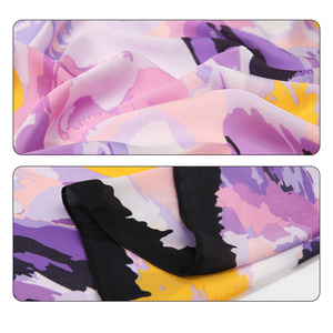 Pañuelo Cuadrado de Verano con Protección UV de 70x70cm, Personalizado al por Mayor, con Sensación de Seda, Ligero, para el Cabello o el Cuello, para Mujer - Product Image 4