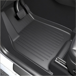 SUPER LINER <span class=keywords><strong>Tesla</strong></span> Model Y Juniper 2025 2026 Tapis de sol et doublures de coffre, ensemble complet 10 pièces, TPE extra-épais, 5 places |   Animal de compagnie tout temps - Product Image 2