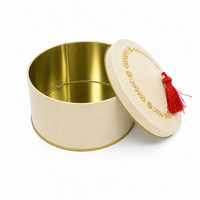 Boîte à thé ovale personnalisée imprimée pour biscuits, chocolats, bonbons, emballage alimentaire avec couvercle, vente en gros, fabrication OEM sur commande