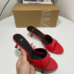 Zapatos Nuevos QuiteS Para Mujer Sandalias De Tacón Alto Pu Punta Abierta Tacón Alto Para Mujer Madura Sexy De Lujo Moda Sandalias De Tacón Alto Za Zapatos De Salón - Product Image 1