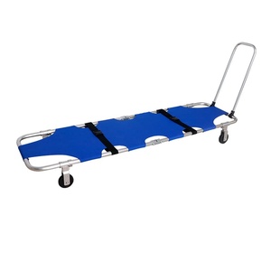 Brancard pliant d'urgence à prix de gros pour le transfert de patients en milieu hospitalier <span class=keywords><strong>et</strong></span> par les ambulanciers – Dispositif manuel de premiers secours - Product Image 2