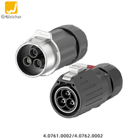 Connecteur d'alimentation circulaire industriel étanche IP68 600V 120A pour énergie renouvelable E-Weichat LP32 extérieur 2/3/4/5 pôles
