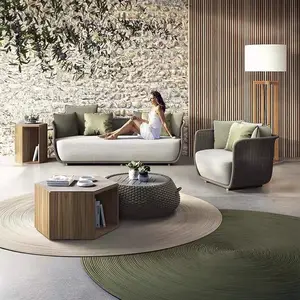उद्यान डिजाइन सोफे कमरे में बैठे आँगन फर्नीचर लक्जरी सोफा सेट कमरे में रहने वाले आधुनिक सोफे