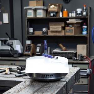 Fraise à dégrossir multi-âches 65 degrés en nano-couche bleue pour coupe haute vitesse, disponible en OEM/ODM pour les industries aérospatiale et automobile - Product Image 6