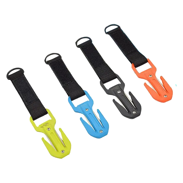 Scuba diving safety knife line cutter tool
