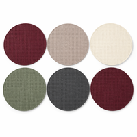 Ensemble de 6 dessous-de-verre en silicone personnalisés OEM pour table à manger, antidérapants, de qualité alimentaire, résistants à la chaleur, imperméables, pour tasses et verres